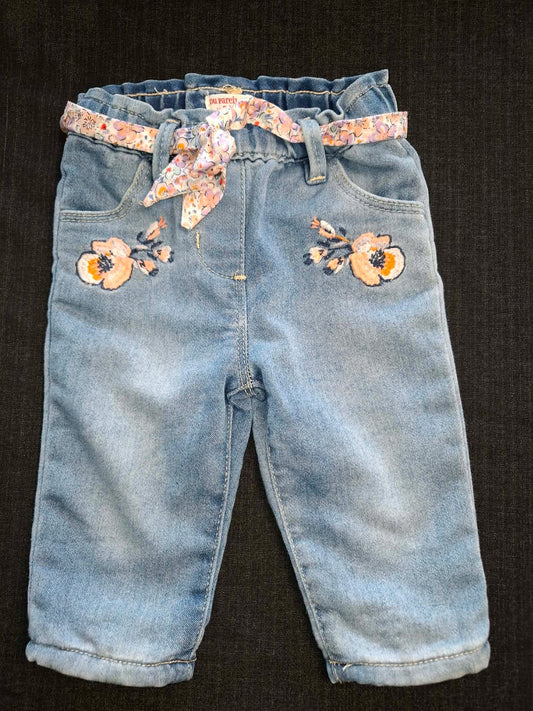 jeans 6mois 68cm du pareil au même