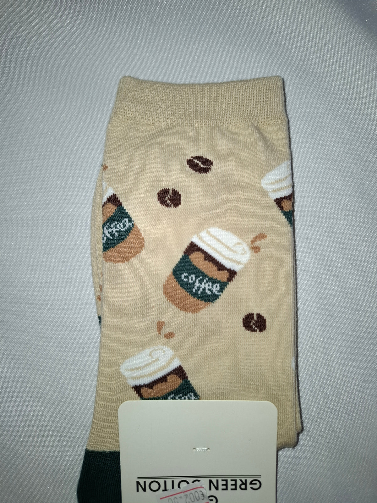Chaussette café Green coton