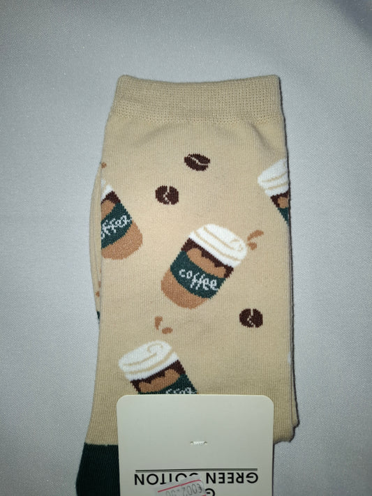 Chaussette café Green coton