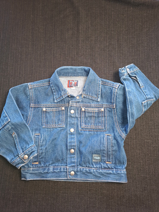 Veste en jeans taille 3mois Tao