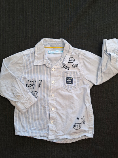 Chemise taille 12mois