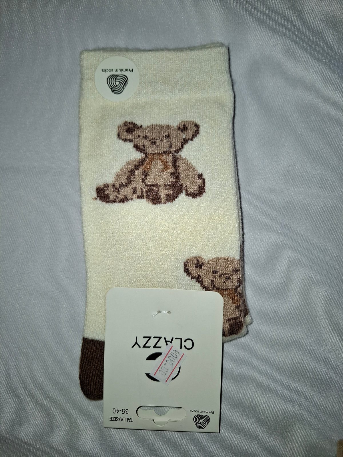 Box chaussettes en ours