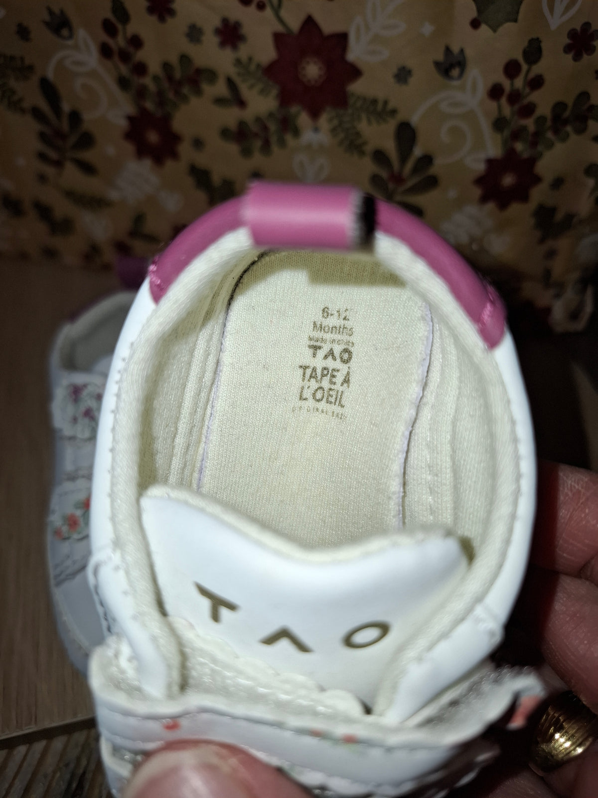 Basket taille 9/12mois TAO