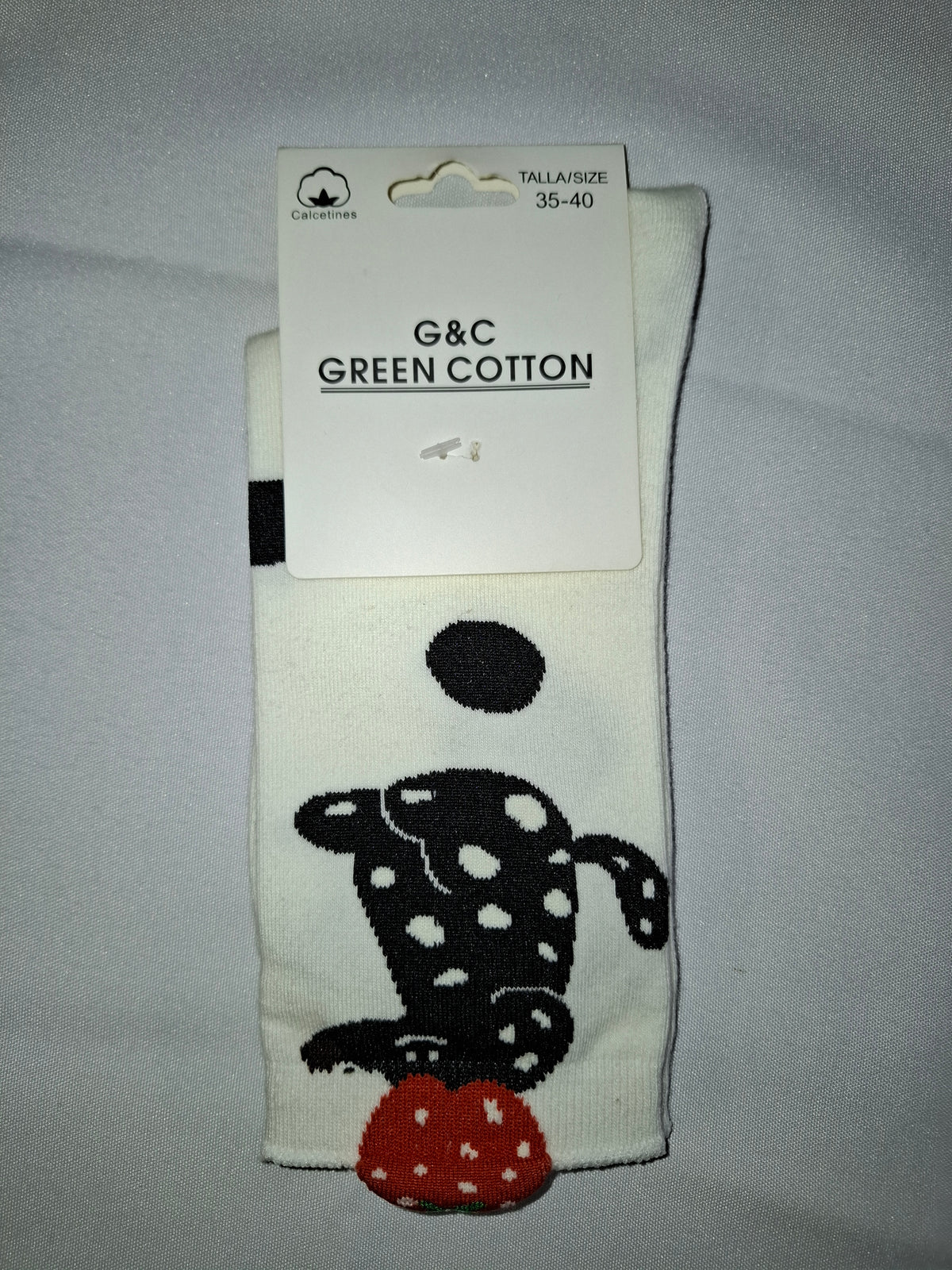 Chaussette taille 35/40green coton