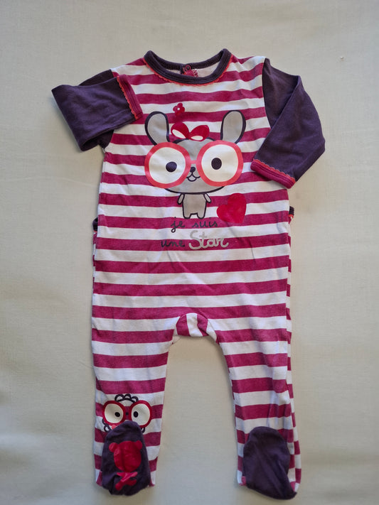 Pyjamas taille 6mois 67cm petit béguin