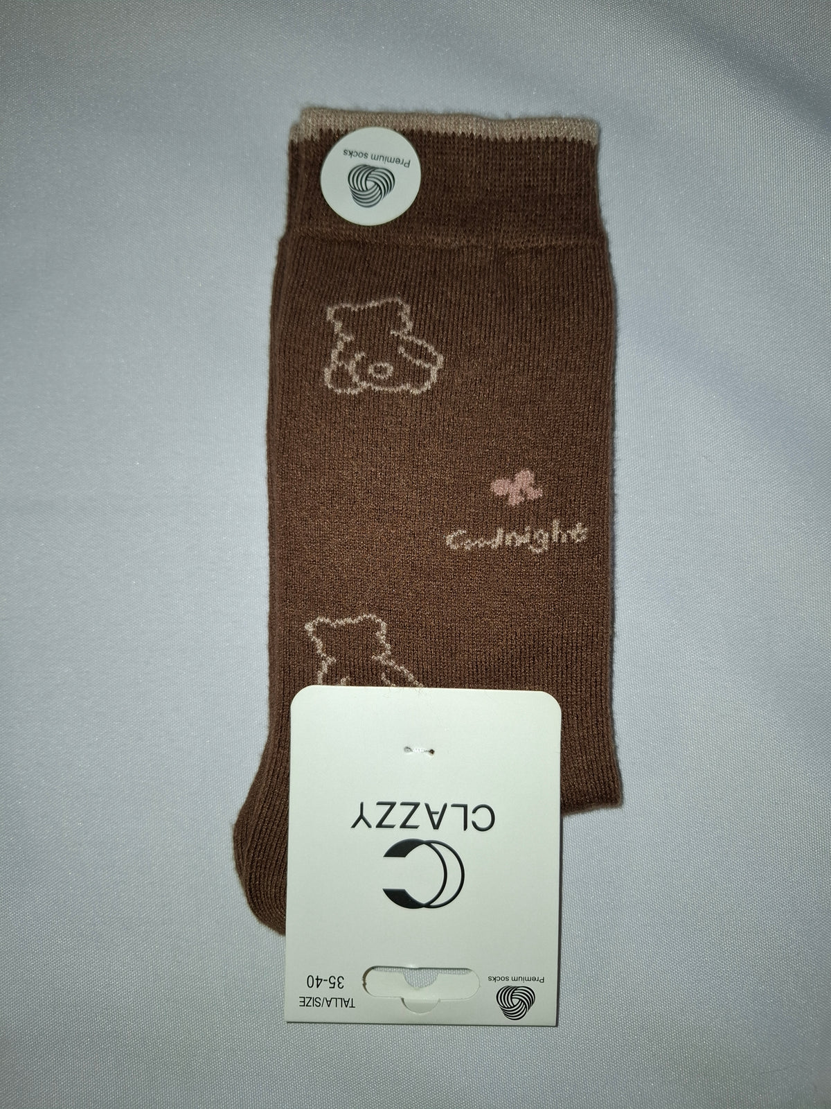 Box chaussettes en ours