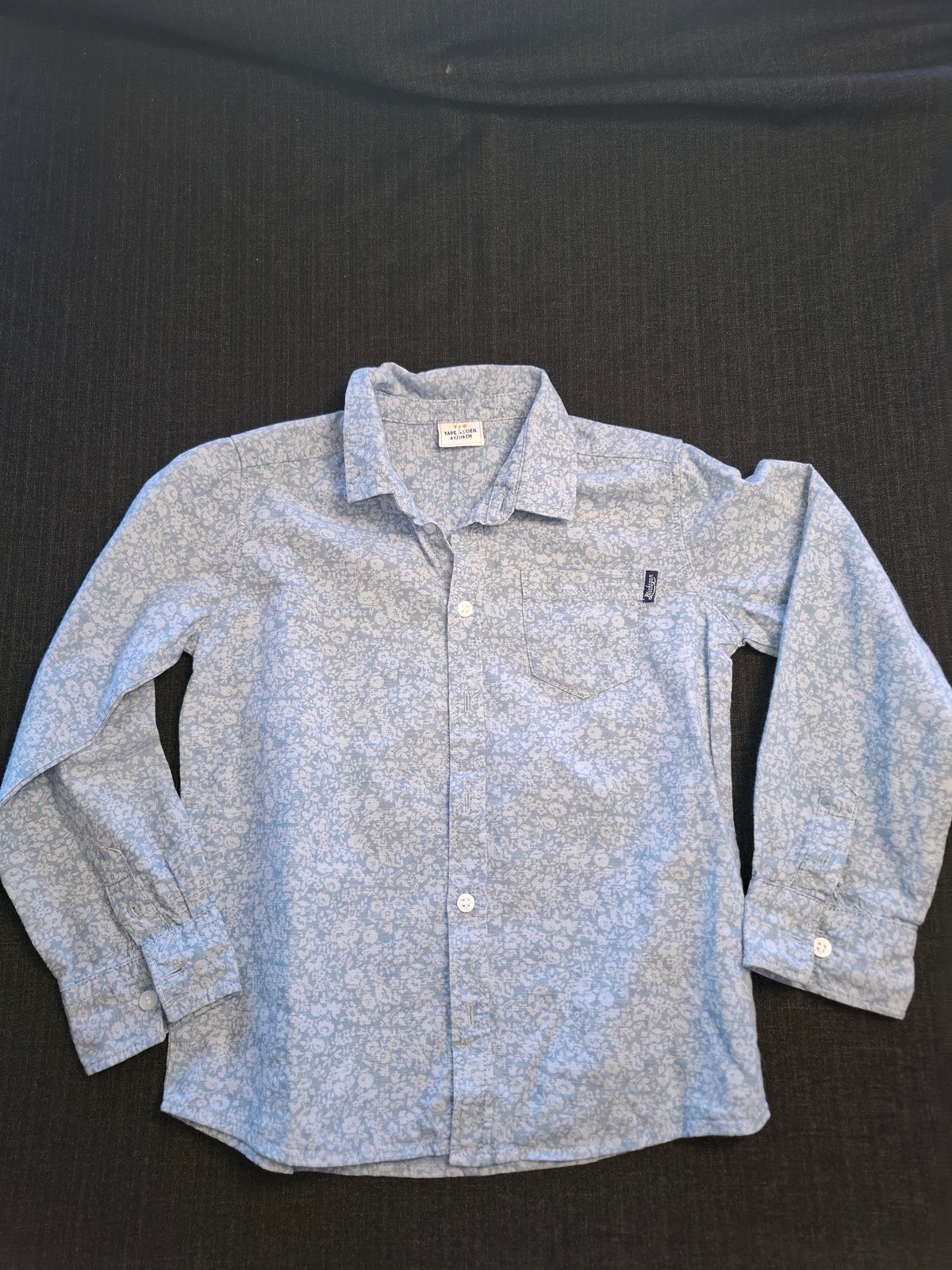 Chemise taille 6ans 116cm TAO
